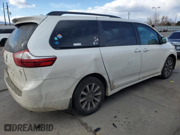 2018 Toyota Sienna XLE with VIN 5TDDZ3DC6JS194688, listed as a Copart auction lot 49656415 with 127,838 mi miles and Salvage Title. Bid and sale history available at carsss.com. Image 3.