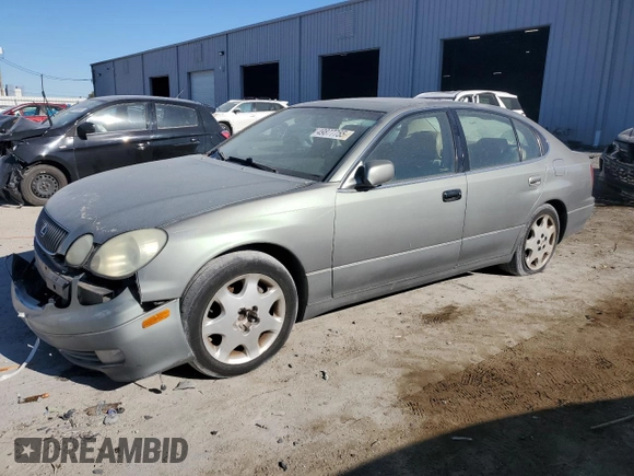2001 Lexus GS 300 with VIN JT8BD69S510145149, listed as a Copart auction lot 49877755 with 186,046 mi miles and Non Repairable. Bid and sale history available at DreamBid. Image 1.
