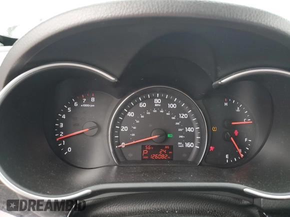 2014 Kia Sorento LX with VIN 5XYKT4A74EG515183, listed as a Copart auction lot 45332975 with 126,082 mi miles and Salvage Title. Bid and sale history available at carsss.com. Image 9.