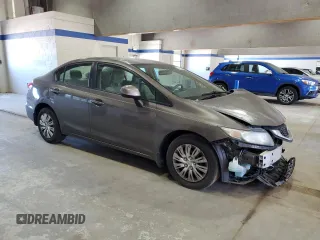 2013 Honda Civic LX с VIN 2HGFB2F50DH562275, выставлен на аукционе Copart как лот 57366155 с пробегом 156 522 миль миль и Списание • Salvage title. История ставок и продаж доступна на DreamBid. Изображение 4.