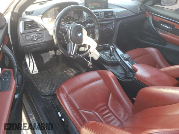 2017 BMW M4 with VIN WBS3R9C51HK709687, listed as a Copart auction lot 53371805 with 68,847 mi miles and Salvage title. Bid and sale history available at DreamBid. Image 8.