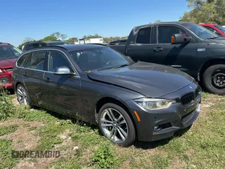 2017 BMW 3 Series 330i xDrive with VIN WBA8K3C38HA022948, listed as a Copart auction lot 49128255 with 34,232 mi miles and Clean Title. Bid and sale history available at carsss.com. Image 1.
