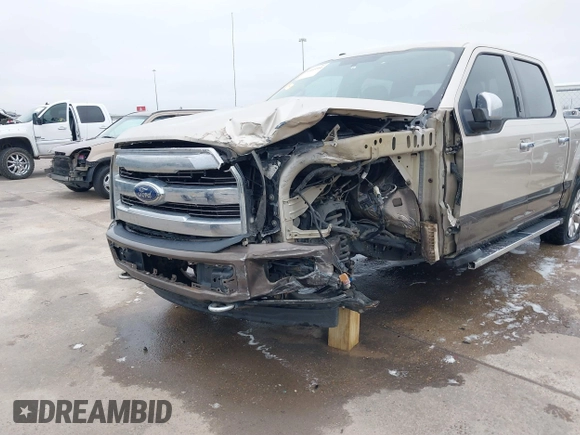 2017 Ford F-150 XL with VIN 1FTEW1EF8HKD80633, listed as a IAAI auction lot 41603566 with 122,028 mi miles. Bid and sale history available at carsss.com. Image 6.