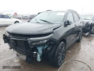 2024 Chevrolet Equinox RS with VIN 3GNAXMEG4RL165800, listed as a IAAI auction lot 41078613 with 19,777 mi miles. Bid and sale history available at carsss.com. Image 19.