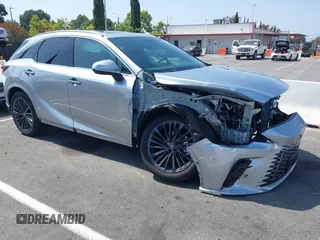 2025 Lexus RX 350h с VIN 2T2BBMCA9SC072043, выставлен на аукционе IAAI как лот 42562866 с пробегом 6 065 миль миль и . История ставок и продаж доступна на DreamBid. Изображение 1.