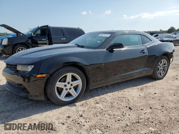 2014 Chevrolet Camaro LS z VIN 2G1FA1E31E9304055, wystawiony jako Copart lot #55321075 z przebiegiem 106 162 mil mil oraz Szkoda całkowita • Salvage title. Historia ofert i sprzedaży dostępna na DreamBid. Obrazek 1.