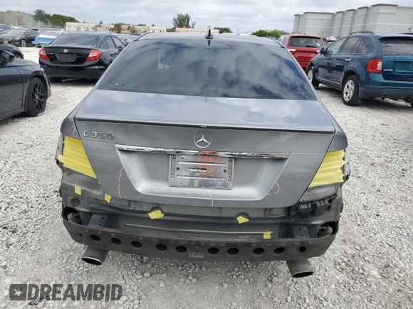 2013 Mercedes-Benz C 350 Sport with VIN WDDGF5HB3DA816948, listed as a Copart auction lot 51759835 with 80,217 mi miles and Salvage Title. Bid and sale history available at DreamBid. Image 6.