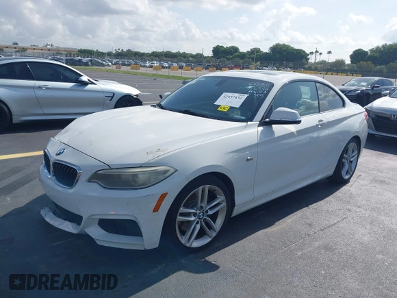 2014 BMW 2 Series 228i with VIN WBA1F5C54EV246340, listed as a IAAI auction lot 42457432 with 191,418 mi miles and . Bid and sale history available at DreamBid. Image 17.