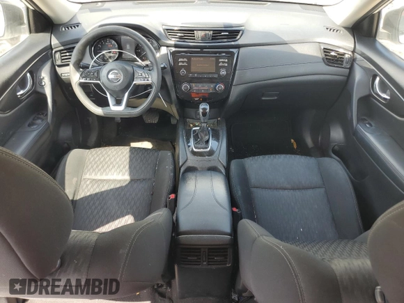 2017 Nissan Rogue SV with VIN KNMAT2MV7HP548402, listed as a Copart auction lot 53717045 with 146,650 mi miles and Salvage title. Bid and sale history available at DreamBid. Image 8.