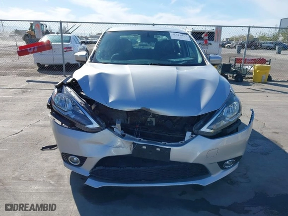 2017 Nissan Sentra SV with VIN 3N1AB7AP8HL640977, listed as a IAAI auction lot 42019961 with 105,861 mi miles. Bid and sale history available at carsss.com. Image 12.