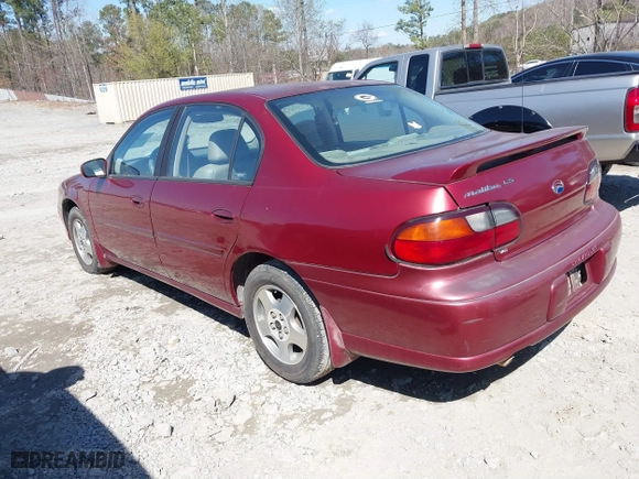 2002 Chevrolet Malibu LS with VIN 1G1NE52J12M621357, listed as a IAAI auction lot 41883300 with 193,803 mi miles. Bid and sale history available at carsss.com. Image 3.