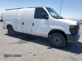 2008 Ford Econoline Cargo Commercial with VIN 1FTNE14W08DA10432, listed as a Copart auction lot 58215805 with 314,145 mi miles and Salvage title. Bid and sale history available at DreamBid. Image 4.
