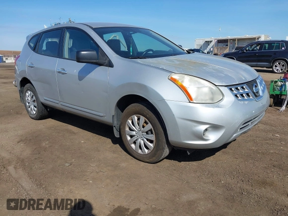2013 Nissan Rogue S with VIN JN8AS5MV0DW128747, listed as a IAAI auction lot 42152164 with 106,337 mi miles and . Bid and sale history available at DreamBid. Image 1.
