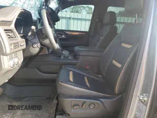 2023 GMC Yukon AT4 with VIN 1GKS2CKL6PR243916, listed as a Copart auction lot 74857434 with 15,509 mi miles and Salvage Title. Bid and sale history available at carsss.com. Image 7.
