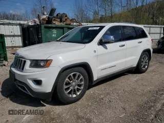 2016 Jeep Grand Cherokee Limited 75th Anniversary with VIN 1C4RJFBT6GC436472, listed as a Copart auction lot 53052795 with 223,570 mi miles and Salvage Title. Bid and sale history available at DreamBid. Image 1.