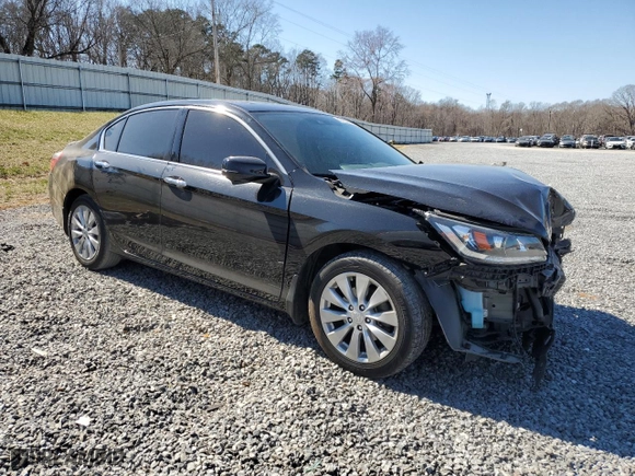2014 Honda Accord Sedan EX-L with VIN 1HGCR3F84EA018585, listed as a Copart auction lot 47222435 with NaN miles and Salvage Title. Bid and sale history available at carsss.com. Image 4.