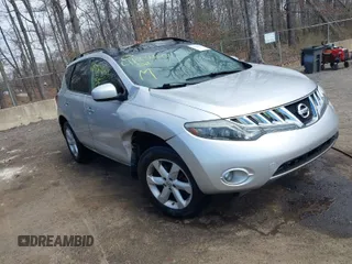 2009 Nissan Murano SL with VIN JN8AZ18W69W210951, listed as a IAAI auction lot 41834652 with 137,389 mi miles and . Bid and sale history available at DreamBid. Image 1.
