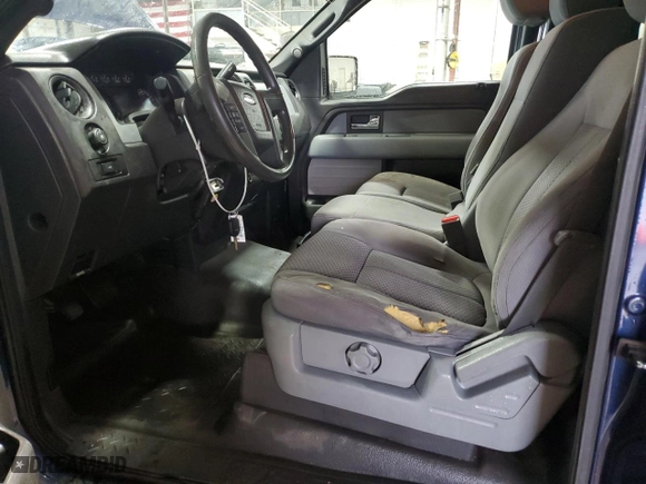2012 Ford F-150 XL with VIN 1FTNF1ET2CKD76446, listed as a Copart auction lot 49114885 with 137,395 mi miles and Salvage Title. Bid and sale history available at carsss.com. Image 7.