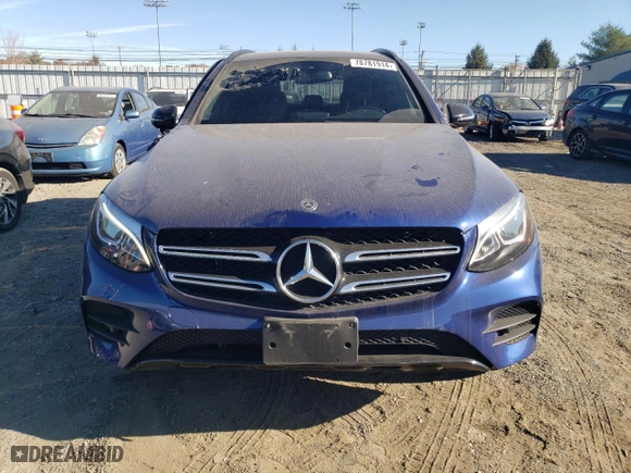 2019 Mercedes-Benz GLC with VIN WDC0G4KB1KV142701, listed as a Copart auction lot 78781914 with NaN miles and Salvage Title. Bid and sale history available at carsss.com. Image 5.
