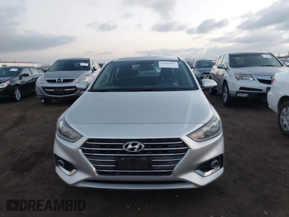 2019 Hyundai Accent SE with VIN 3KPC24A37KE069625, listed as a IAAI auction lot 41465042 with 63,825 mi miles. Bid and sale history available at carsss.com. Image 12.
