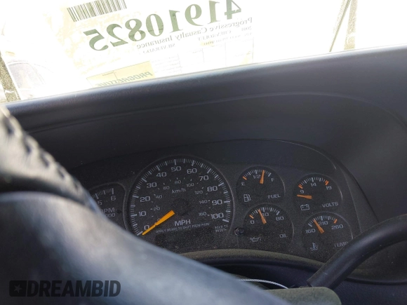 2001 Chevrolet Silverado 1500 LS with VIN 2GCEC19V411289343, listed as a IAAI auction lot 41910825 with 1 mi miles. Bid and sale history available at carsss.com. Image 7.