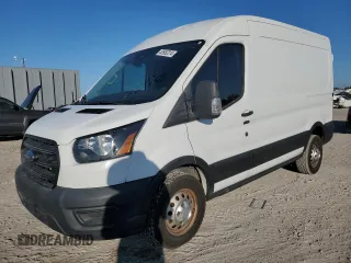 2020 Ford Transit Cargo with VIN 1FTBR2C88LKA00915, listed as a Copart auction lot 83952214 with 103,307 mi miles and Salvage Title. Bid and sale history available at carsss.com. Image 1.