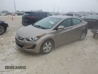 2015 Hyundai Elantra SE z VIN 5NPDH4AE6FH562606, wystawiony jako Copart lot #50942685 z przebiegiem 72 034 mil mil oraz Szkoda całkowita • Salvage title. Historia ofert i sprzedaży dostępna na DreamBid. Obrazek 1.