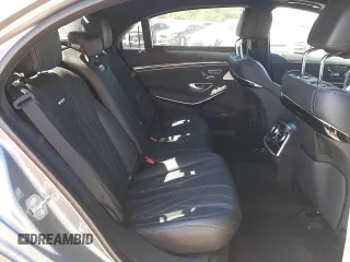 2019 Mercedes-Benz S-Class AMG S 63 with VIN WDDUG8JBXKA496469, listed as a Copart auction lot 69417233 with 44,761 mi miles and Non Repairable. Bid and sale history available at carsss.com. Image 10.