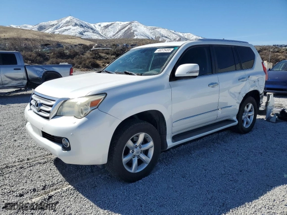 2011 Lexus GX 460 Premium with VIN JTJJM7FX1B5022887, listed as a Copart auction lot 47428495 with 213,205 mi miles and Salvage Title. Bid and sale history available at carsss.com. Image 1.