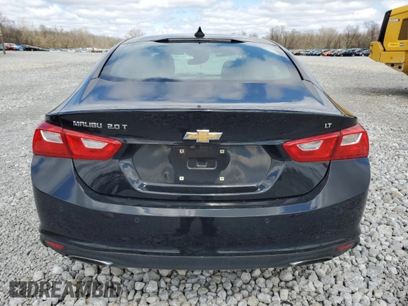 2016 Chevrolet Malibu LT with VIN 1G1ZF5SX7GF358404, listed as a Copart auction lot 52469155 with 111,001 mi miles and Salvage Title. Bid and sale history available at DreamBid. Image 6.