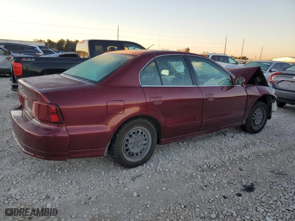 2003 Mitsubishi Galant ES with VIN 4A3AA46G13E153259, listed as a Copart auction lot 84300624 with 0 miles and Salvage Title. Bid and sale history available at carsss.com. Image 3.