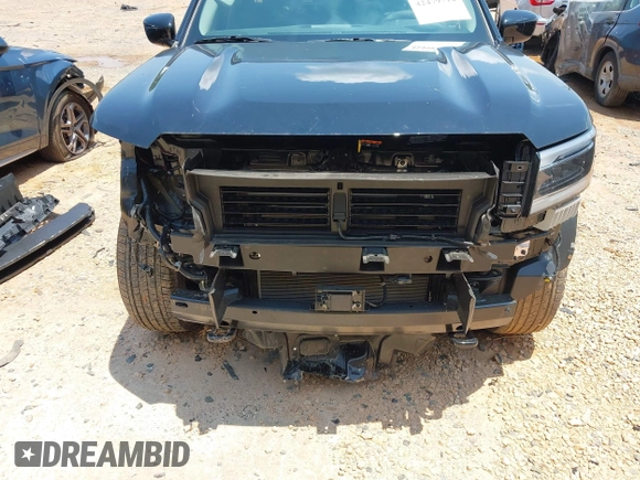 2024 Nissan Frontier Pro-4X with VIN 1N6ED1EK3RN604083, listed as a IAAI auction lot 42479714 with 5,187 mi miles and . Bid and sale history available at DreamBid. Image 6.