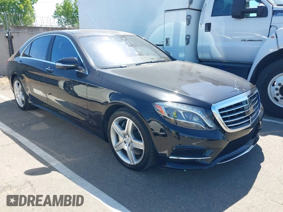 2016 Mercedes-Benz S 550 with VIN WDDUG8CB0GA223321, listed as a IAAI auction lot 42238741 with 125,654 mi miles and . Bid and sale history available at carsss.com. Image 1.