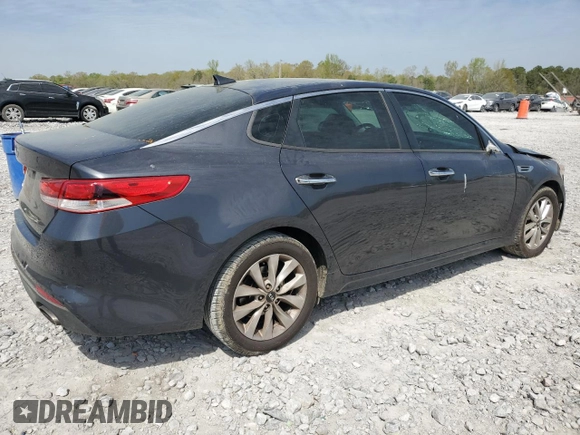 2017 Kia Optima LX with VIN 5XXGT4L36HG132953, listed as a Copart auction lot 50586395 with 139,203 mi miles and Salvage Title. Bid and sale history available at carsss.com. Image 3.