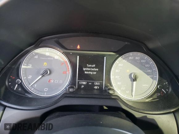 2015 Audi SQ5 Premium Plus with VIN WA1CGAFP0FA108036, listed as a Copart auction lot 52598845 with 177,987 mi miles and Clean Title. Bid and sale history available at carsss.com. Image 9.