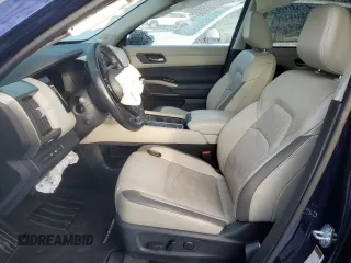 2022 Nissan Pathfinder Platinum with VIN 5N1DR3DH1NC219172, listed as a Copart auction lot 50154845 with 57,108 mi miles and Salvage title. Bid and sale history available at DreamBid. Image 7.