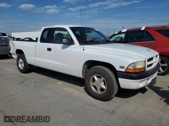 2000 Dodge Dakota Sport with VIN 1B7GL22N7YS515605, listed as a Copart auction lot 50796185 with 256,744 mi miles and Salvage Title. Bid and sale history available at carsss.com. Image 4.