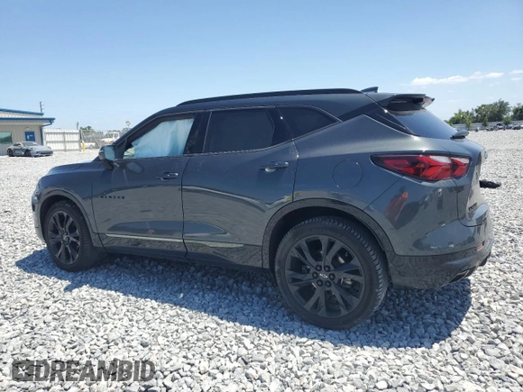 2020 Chevrolet Blazer RS with VIN 3GNKBKRS4LS642860, listed as a Copart auction lot 55341445 with 72,441 mi miles and Non repairable. Bid and sale history available at DreamBid. Image 2.