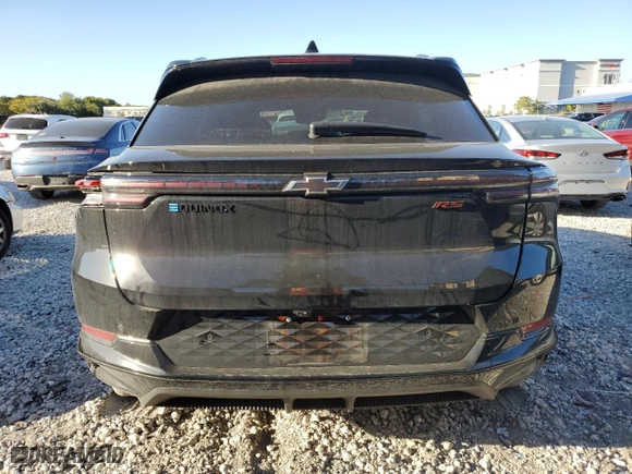 2024 Chevrolet Equinox EV RS with VIN 3GN7DNRP4RS222960, listed as a Copart auction lot 47896605 with 6,511 mi miles and Salvage Title. Bid and sale history available at carsss.com. Image 6.