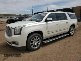 2015 GMC Yukon XL Denali with VIN 1GKS2JKJ1FR739837, listed as a Copart auction lot 54489665 with 171,270 mi miles and Clean Title. Bid and sale history available at carsss.com. Image 1.
