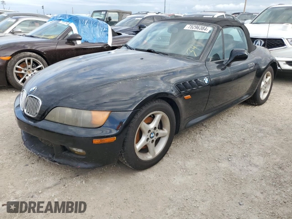 1997 BMW 3 Series 2.8L with VIN 4USCJ3323VLC01189, listed as a Copart auction lot 75296384 with 0 mi miles and Non Repairable. Bid and sale history available at carsss.com. Image 1.
