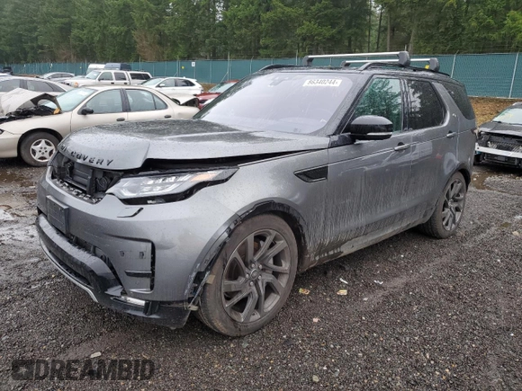 2018 Land Rover Discovery HSE with VIN SALRR2RVXJA053798, listed as a Copart auction lot 86340244 with 58,322 mi miles and Salvage Title. Bid and sale history available at DreamBid. Image 1.
