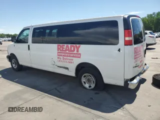 2015 Chevrolet Express Passenger LT with VIN 1GAZG1FG6F1217514, listed as a Copart auction lot 64759505 with 270,681 mi miles and Clean title. Bid and sale history available at DreamBid. Image 2.