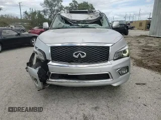 2017 Infiniti QX80 with VIN JN8AZ2NF7H9640379, listed as a Copart auction lot 76478454 with 121,582 mi miles and Non Repairable. Bid and sale history available at carsss.com. Image 12.