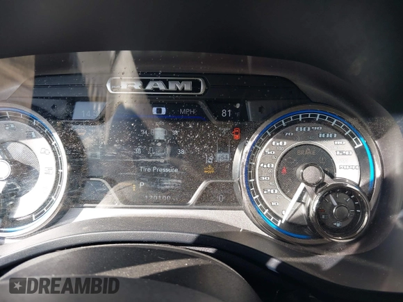 2020 Ram 1500 Limited with VIN 1C6SRFHT8LN190922, listed as a IAAI auction lot 41961670 with 120,100 mi miles and . Bid and sale history available at DreamBid. Image 7.
