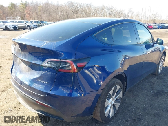 2021 Tesla Model Y Long Range with VIN 5YJYGDEE8MF293230, listed as a IAAI auction lot 41744033 with 56,797 mi miles and . Bid and sale history available at DreamBid. Image 19.