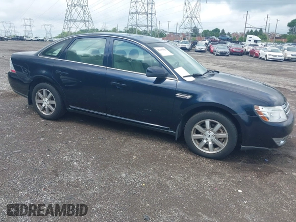 2009 Ford Taurus SEL with VIN 1FAHP24W89G106621, listed as a IAAI auction lot 42209803 with 60,373 mi miles. Bid and sale history available at carsss.com. Image 1.