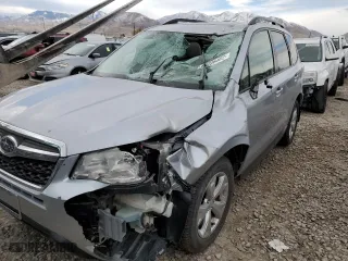 2015 Subaru Forester 2.5i Premium with VIN JF2SJADC8FH478341, listed as a Copart auction lot 65296462 with 136,855 mi miles and Salvage Title. Bid and sale history available at carsss.com. Image 9.