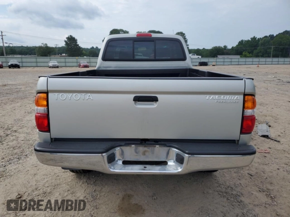 2004 Toyota Tacoma PreRunner with VIN 5TESM92N24Z368468, listed as a Copart auction lot 59561925 with 173,486 mi miles and Salvage title. Bid and sale history available at DreamBid. Image 6.