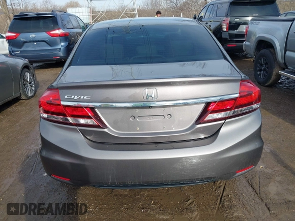 2013 Honda Civic EX with VIN 19XFB2F84DE064987, listed as a IAAI auction lot 41472451 with 118,203 mi miles and . Bid and sale history available at DreamBid. Image 16.